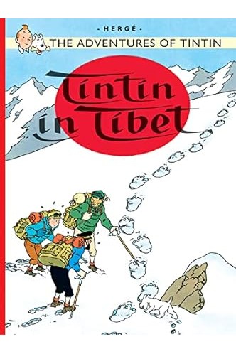 English Album #20: Tintin in Tibet (Hard Cover) - Mu Shop