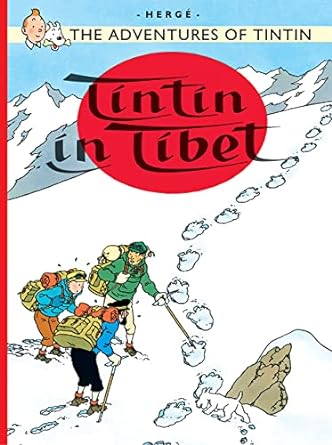 English Album #20: Tintin in Tibet (Hard Cover) - Mu Shop