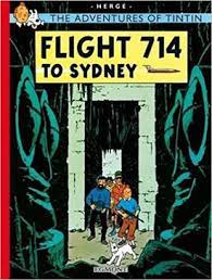 English Album #22: Tintin: Flight 714 to Sydney (Hard Cover) - Mu Shop