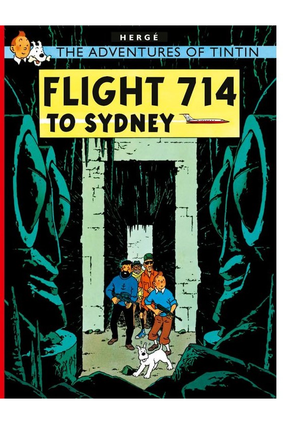 English Album #22: Tintin: Flight 714 To Sydney (Soft Cover) - Mu Shop