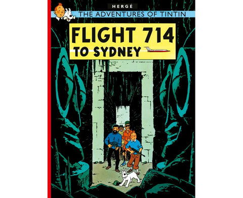 English Album #22: Tintin: Flight 714 To Sydney (Soft Cover) - Mu Shop