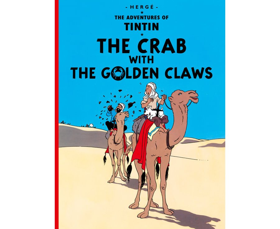 English Album #9: Tintin: The Crab With The Golden Claws (Soft Cover) - Mu Shop