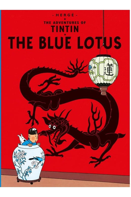 English Album The Blue Lotu sAdventures of Tintin Series : Book 5 - Mu Shop