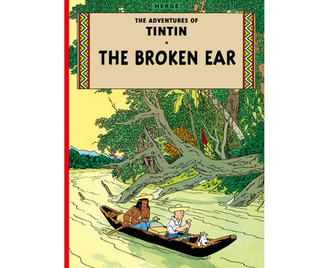 English Album : The Broken Ear / The Adventures of Tintin Series : Book 6 - Mu Shop