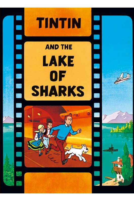 English Album: Tintin And The Lake of Sharks(Hardcover) - Mu Shop