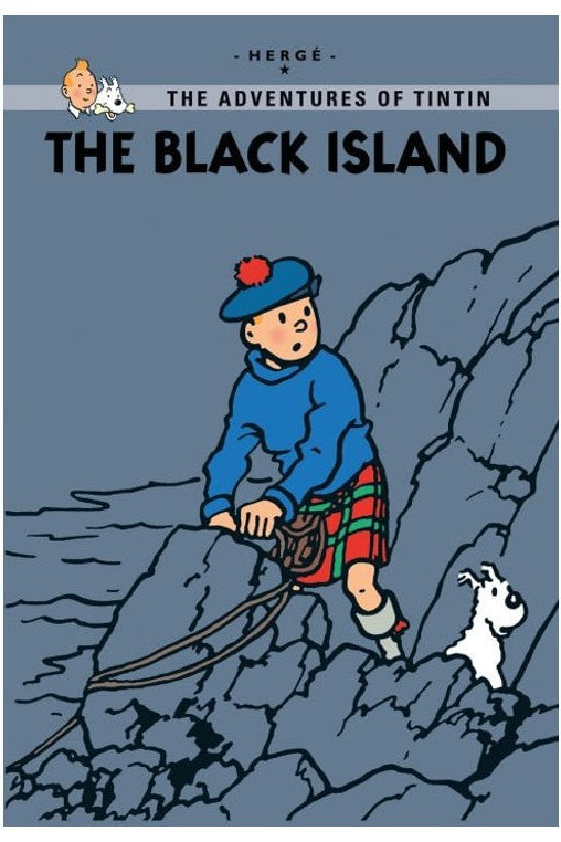 English Album: Tintin: The Black Island - Mu Shop