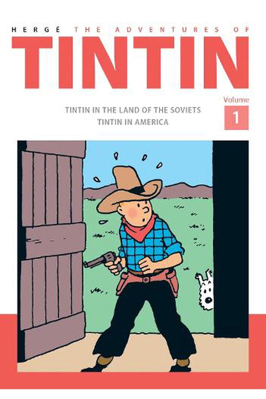 English Compact Album: The Adventures of Tintin Volume 1 (Hard Cover) - Mu Shop