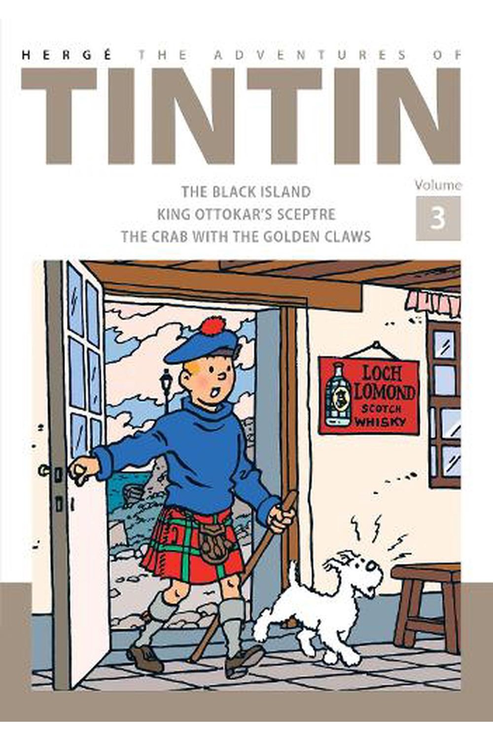 English Compact Album: The Adventures of Tintin Volume 3 (Hard Cover) - Mu Shop