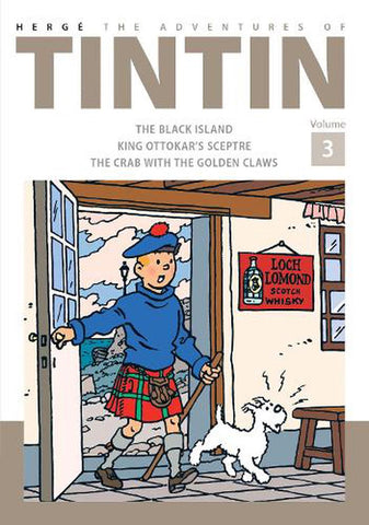 English Compact Album: The Adventures of Tintin Volume 3 (Hard Cover) - Mu Shop