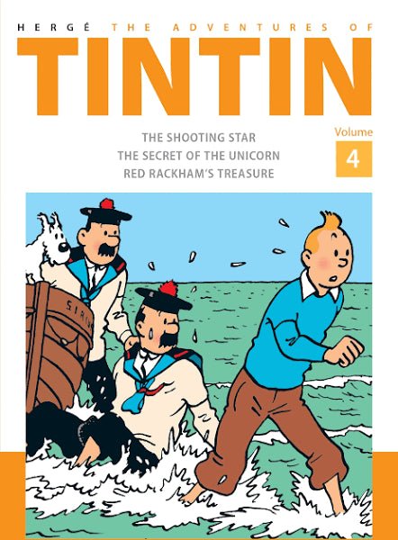 English Compact Album: The Adventures of Tintin Volume 4 (Hard Cover) - Mu Shop