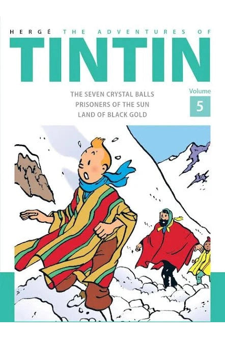 English Compact Album: The Adventures of Tintin Volume 5 (Hard Cover) - Mu Shop