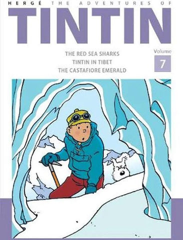 English Compact Album: The Adventures of Tintin Volume 7 (Hard Cover) - Mu Shop