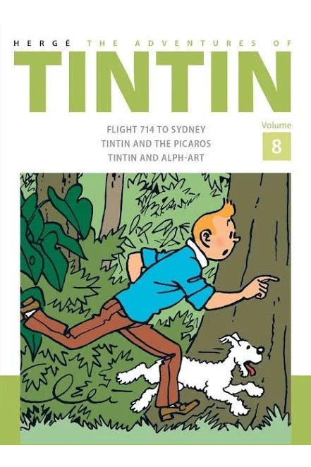 English Compact Album: The Adventures of Tintin Volume 8 (Hard Cover) - Mu Shop