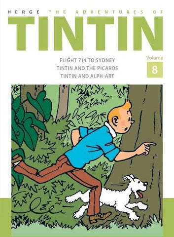 English Compact Album: The Adventures of Tintin Volume 8 (Hard Cover) - Mu Shop