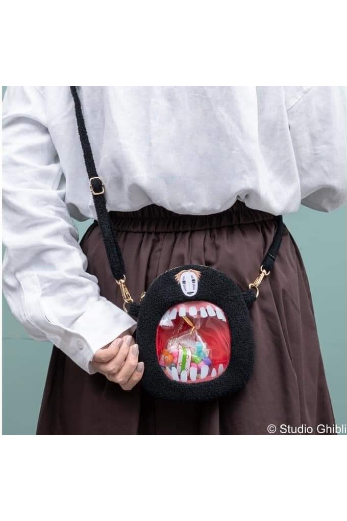 Ensky Studio Ghibli Spirited Away Shoulder Bag No-Face - Mu Shop