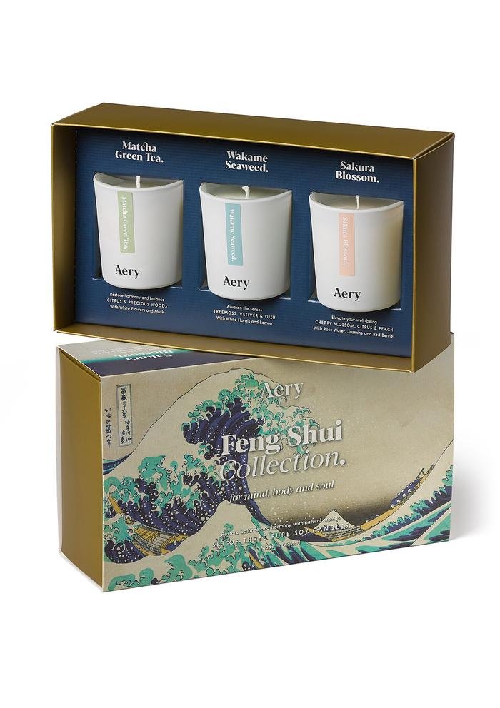 Feng Shui Gift Set of Three - Votive Candles - Mu Shop