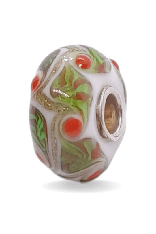 Festive Pattern Unique Bead #1265 - Mu Shop