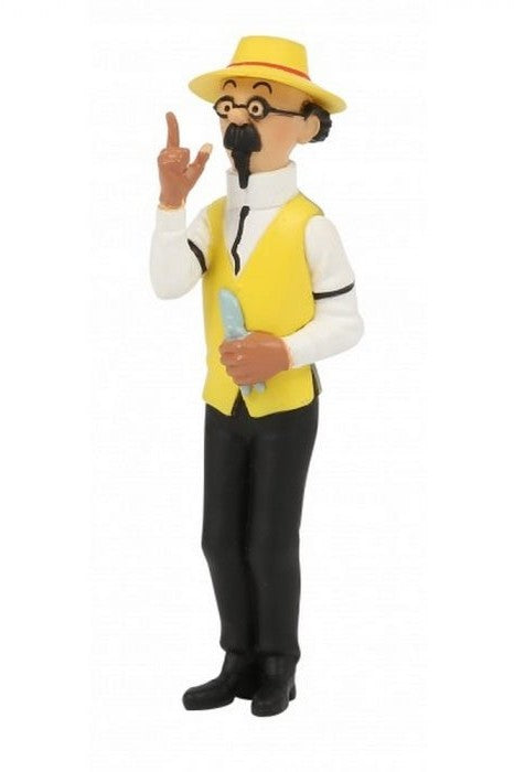 Figurine Tintin Calculus The Gardener 8cm - Mu Shop