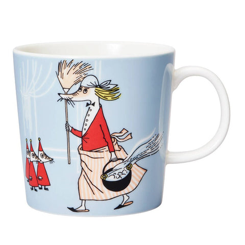 Fillyjonk Cleaning Moomin Mug - Mu Shop