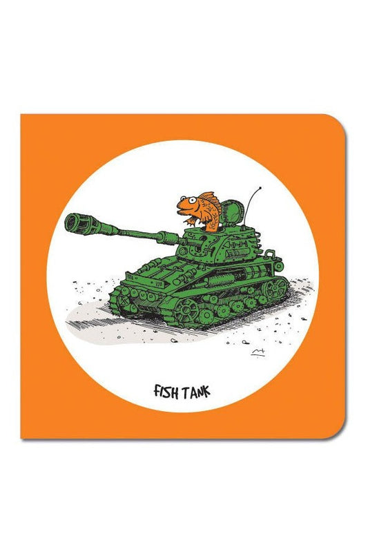 Fish Tank Greeting Card - Mu Shop