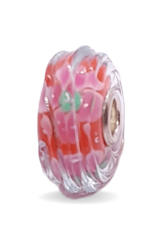 Floral Pattern Unique Bead #1258 - Mu Shop