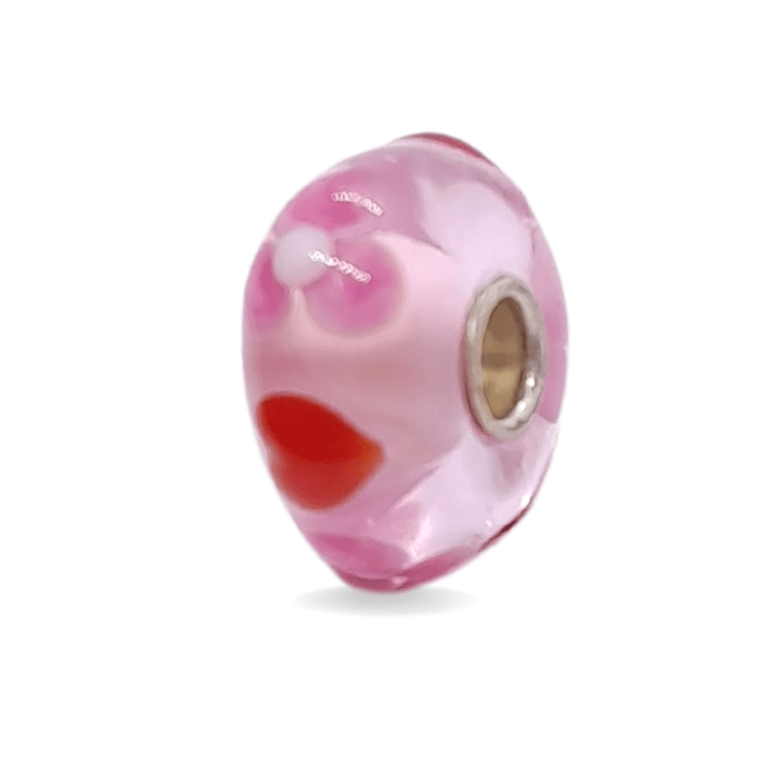 Flower Heart Unique Bead #1317 - Mu Shop