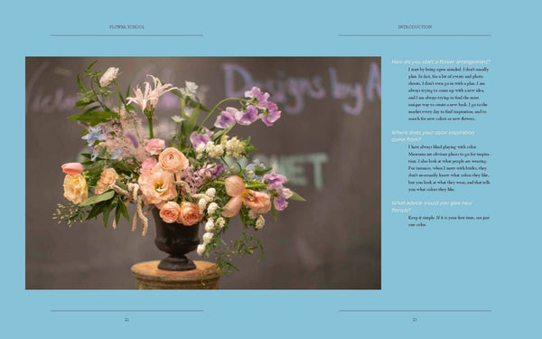 Flower School: A Practical Guide to the Art of Flower Arranging - Mu Shop