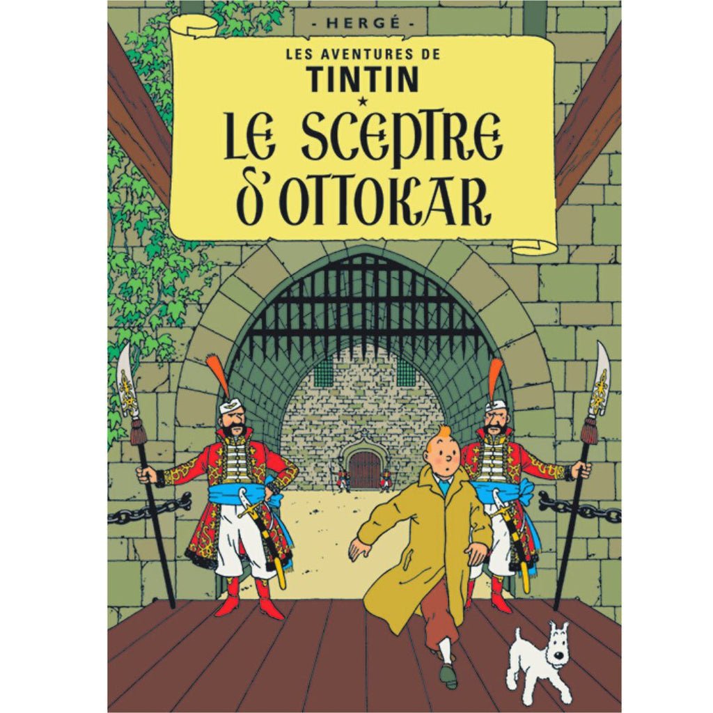 FR COVER POSTCARD: #08 - Le Sceptre D'Ottokar - Mu Shop