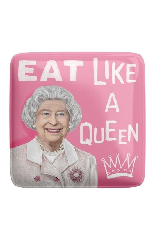 Fridge Magnet Eat Like A Queen - Mu Shop