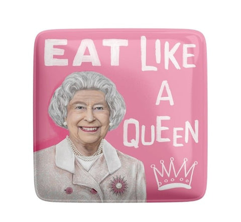 Fridge Magnet Eat Like A Queen - Mu Shop