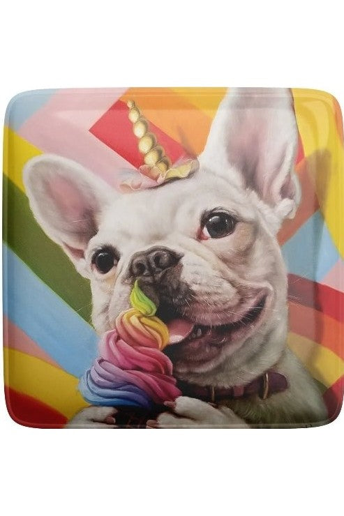 Fridge Magnet Rainbow French Bulldog - Mu Shop