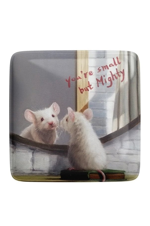 Fridge Magnet Small But Mighty - Mu Shop