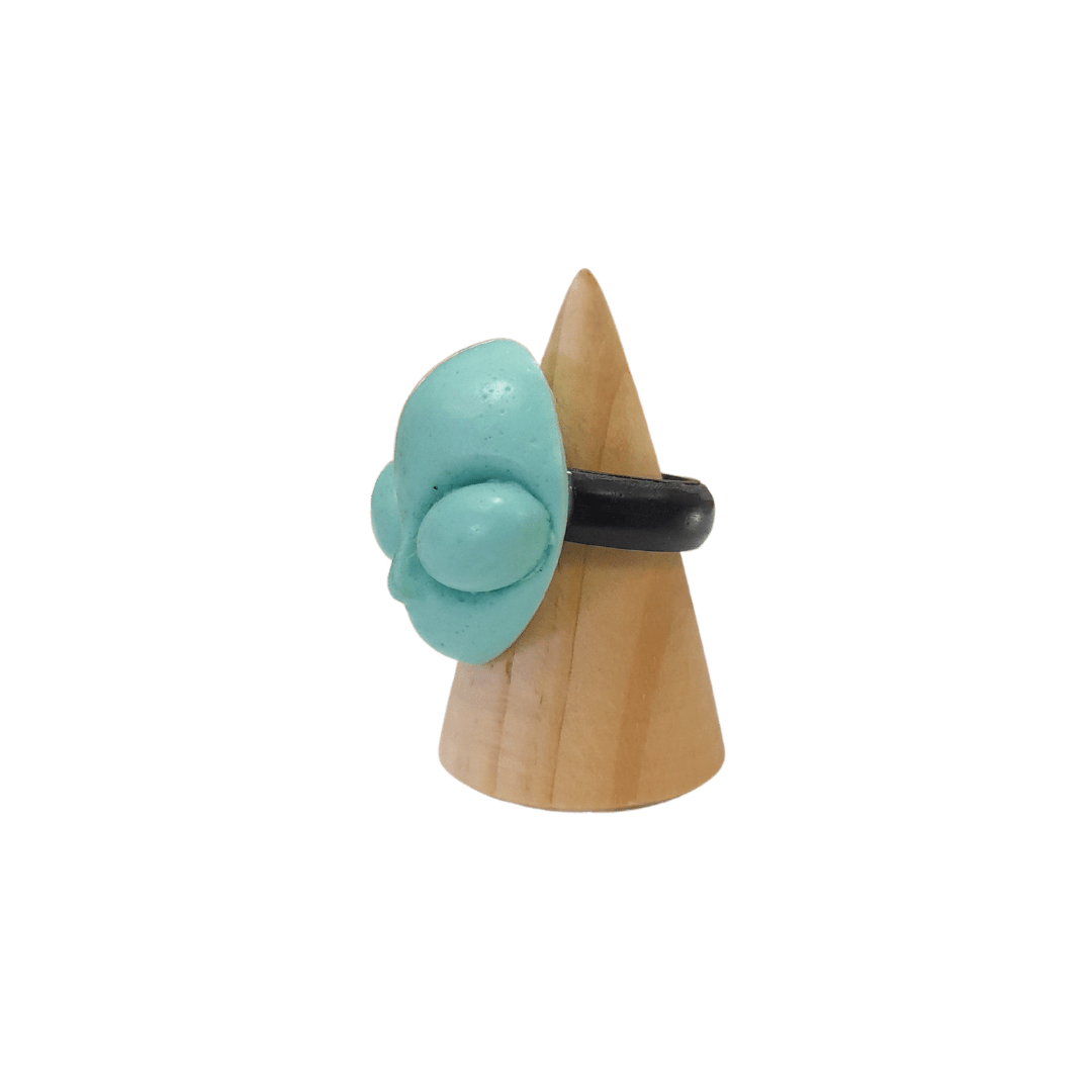 Green Alien Resin Ring - Mu Shop