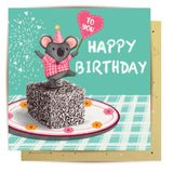 Greeting Card Lamington Koala - Mu Shop