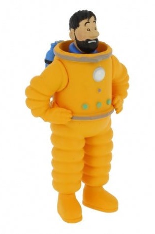 Haddock Cosmonaut 8.5cm Figurine - Mu Shop