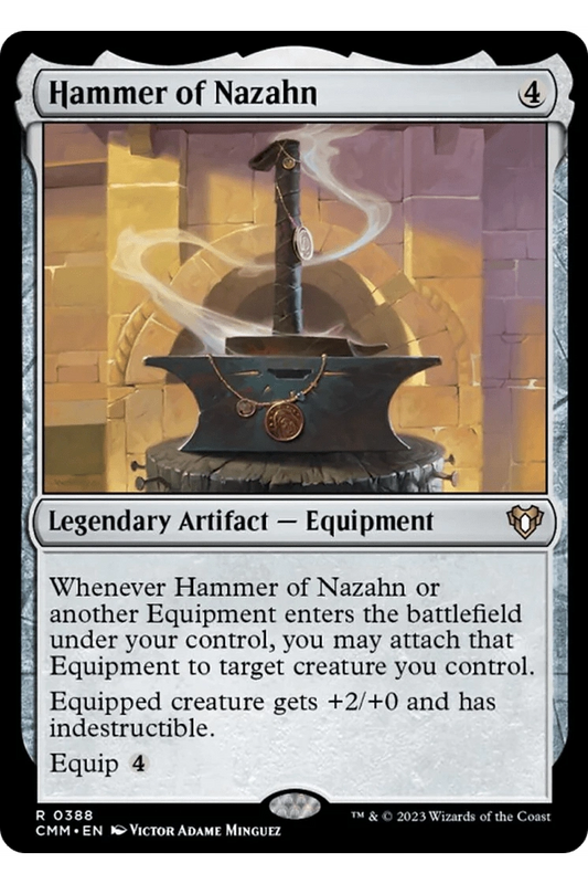 Hammer of Nazahn (Commander Masters) - Mu Shop