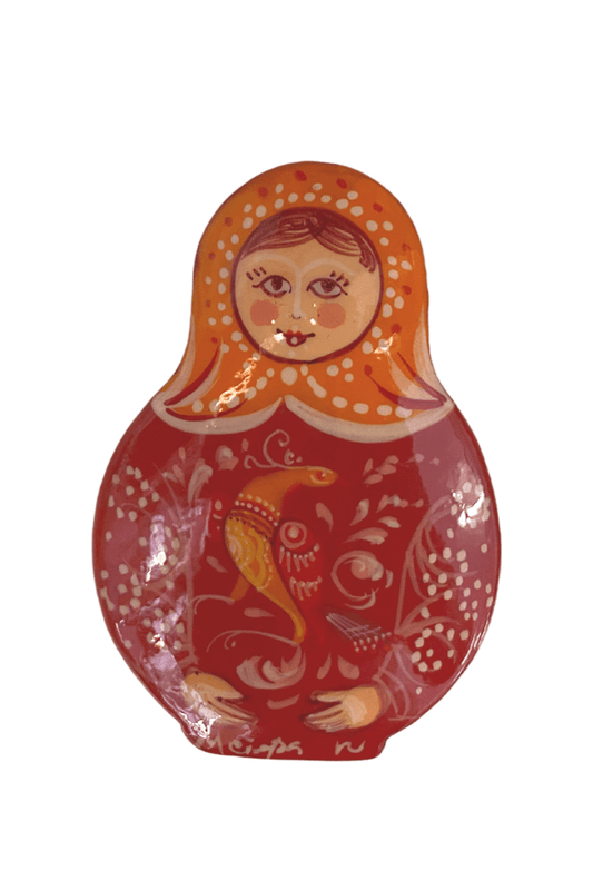 Handmade Russian Matryoshka Doll Pin - Mu Shop