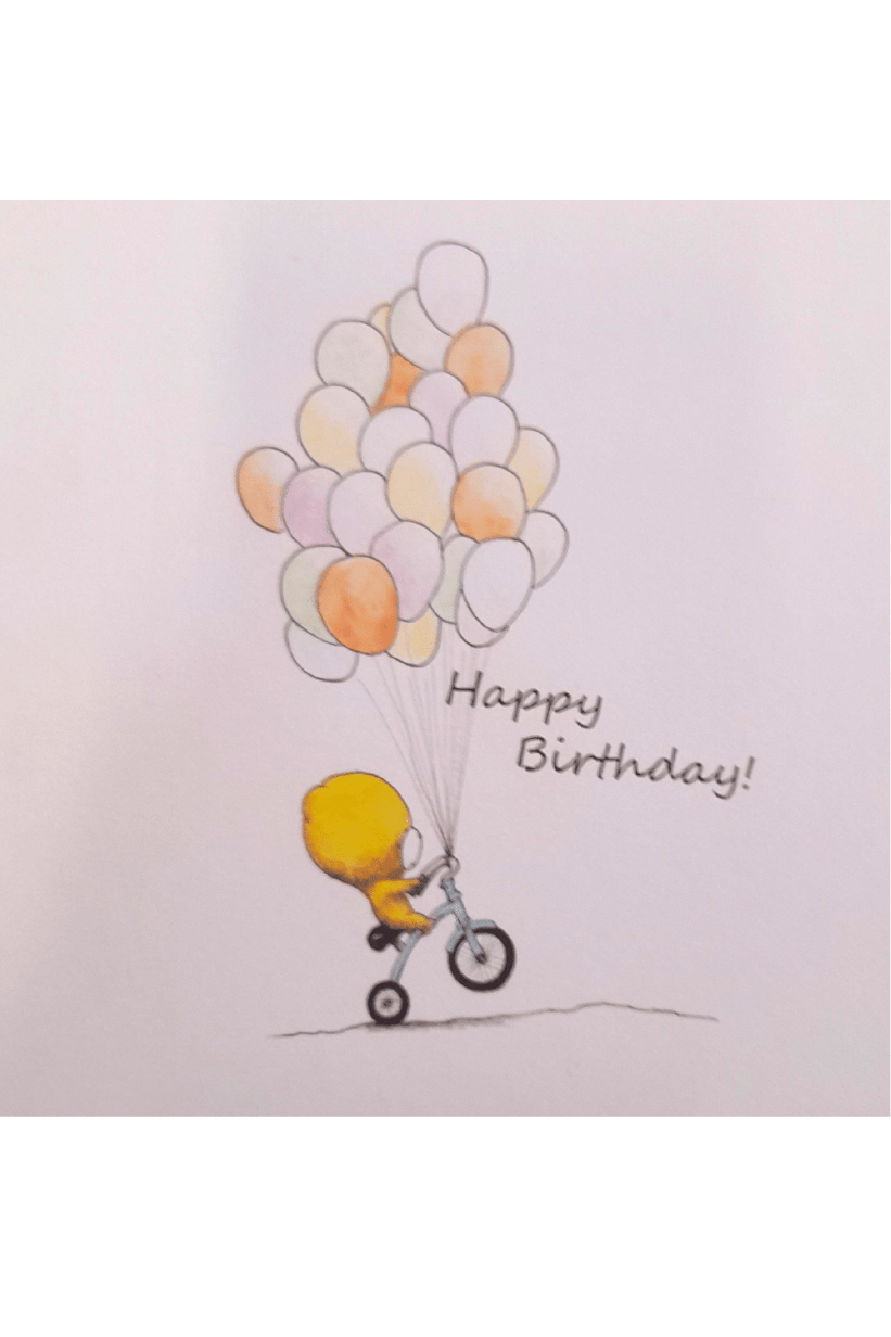 Happy Birthday - Greeting Card - Mu Shop