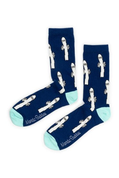 Hattifatteners Men Socks - Blue - Mu Shop