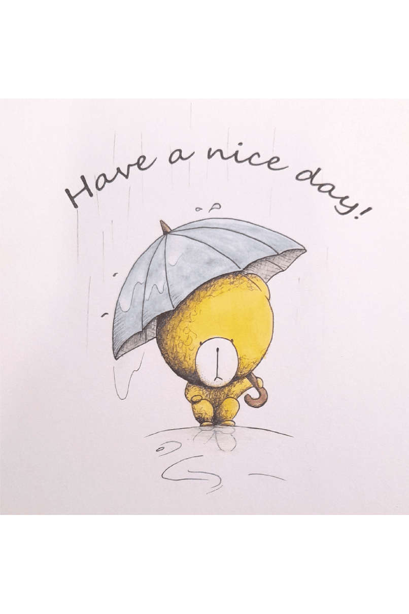 Have a Nice Day - Greeting Card - Mu Shop