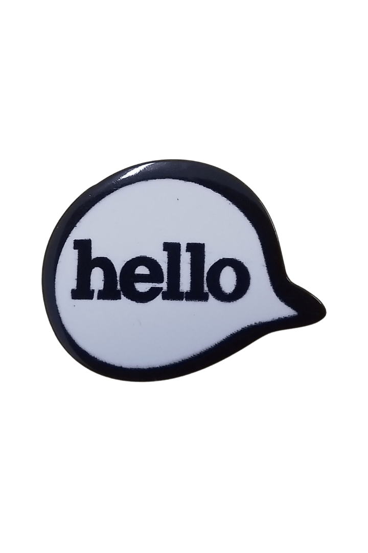 Hello Brooch - Mu Shop