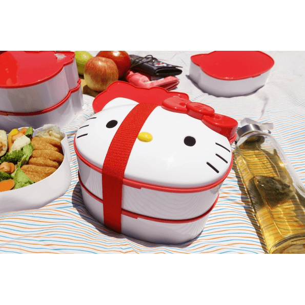 Hello Kitty double layer Lunch Box - Sanrio - Mu Shop
