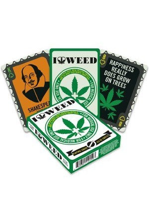 I Heart Weed Playing Cards - Mu Shop