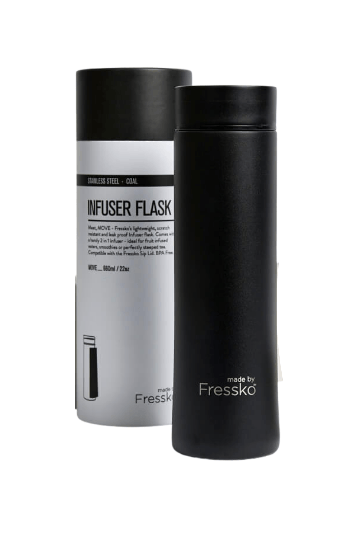 Insulated Stainless Steel - MOVE 660ml Black - Mu Shop