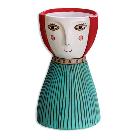 Lady Red Planter/Vase - Mu Shop