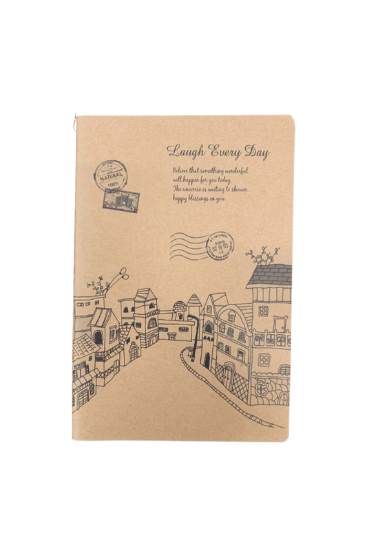 Laugh Every Day Lined Notebook - Mu Shop