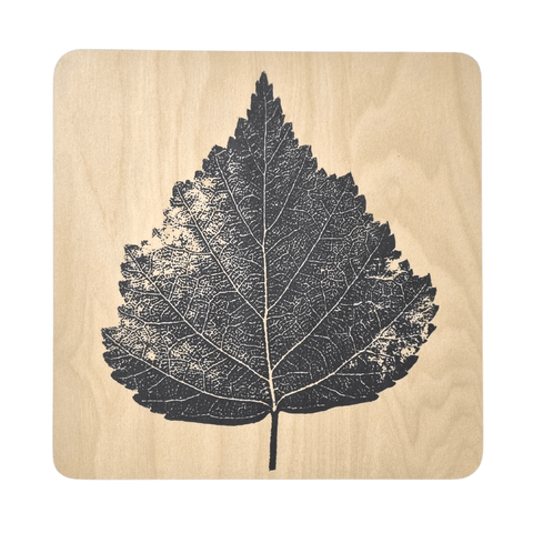 Leaf Wooded Placemat - Mu Shop