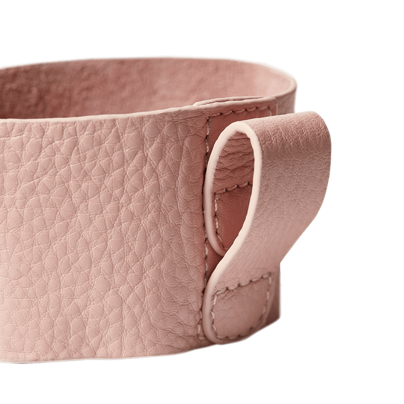 Leather Sleeve Pink for 12oz Cup - Mu Shop