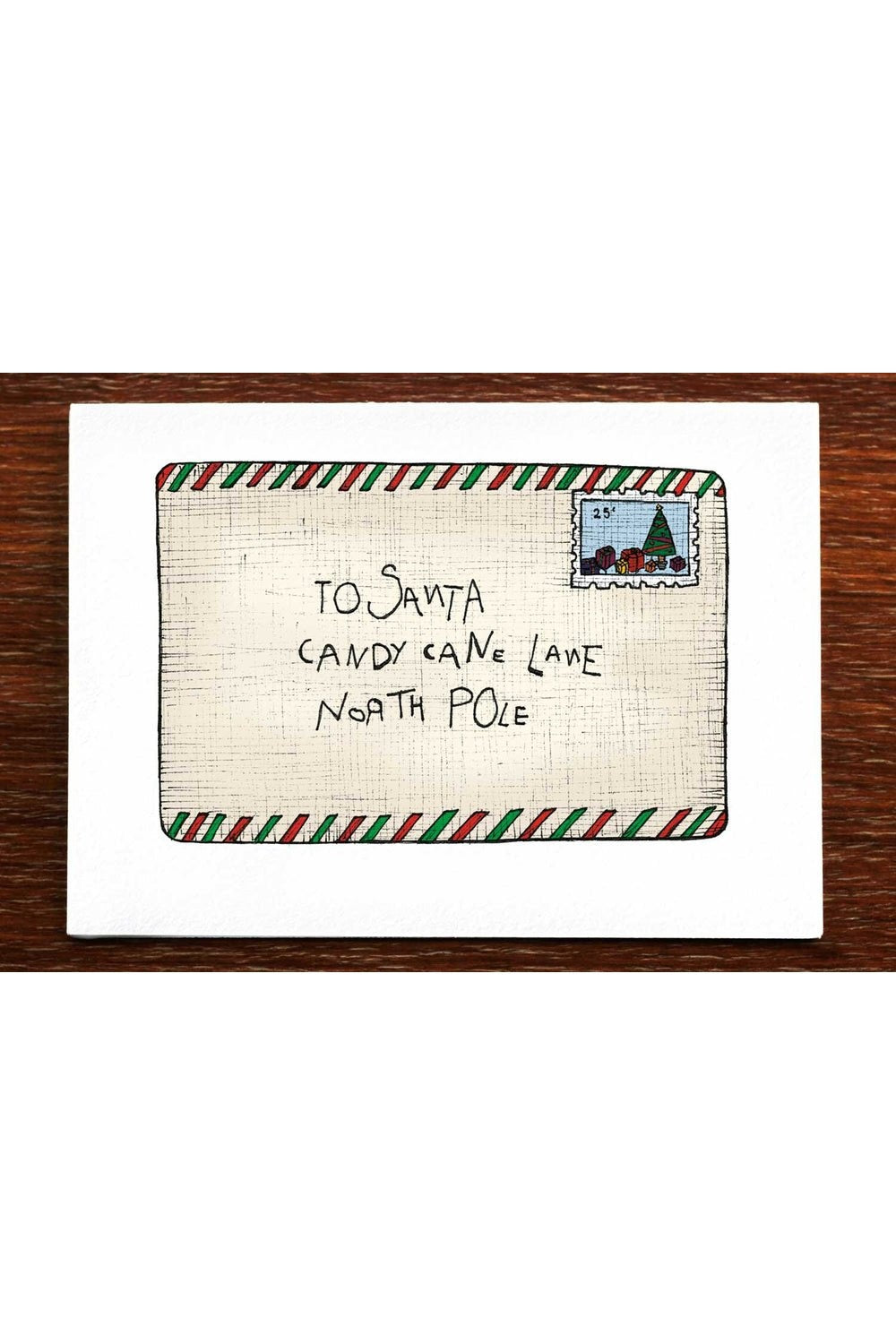 Letter to Santa - Christmas Card - Mu Shop