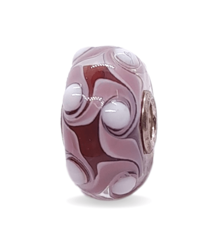 Light Purple Pattern Unique Bead #1263 - Mu Shop